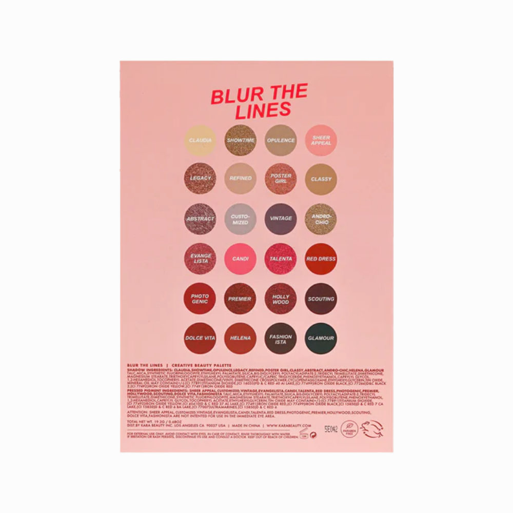 BLUR THE LINES Creative Beauty Eye Palette