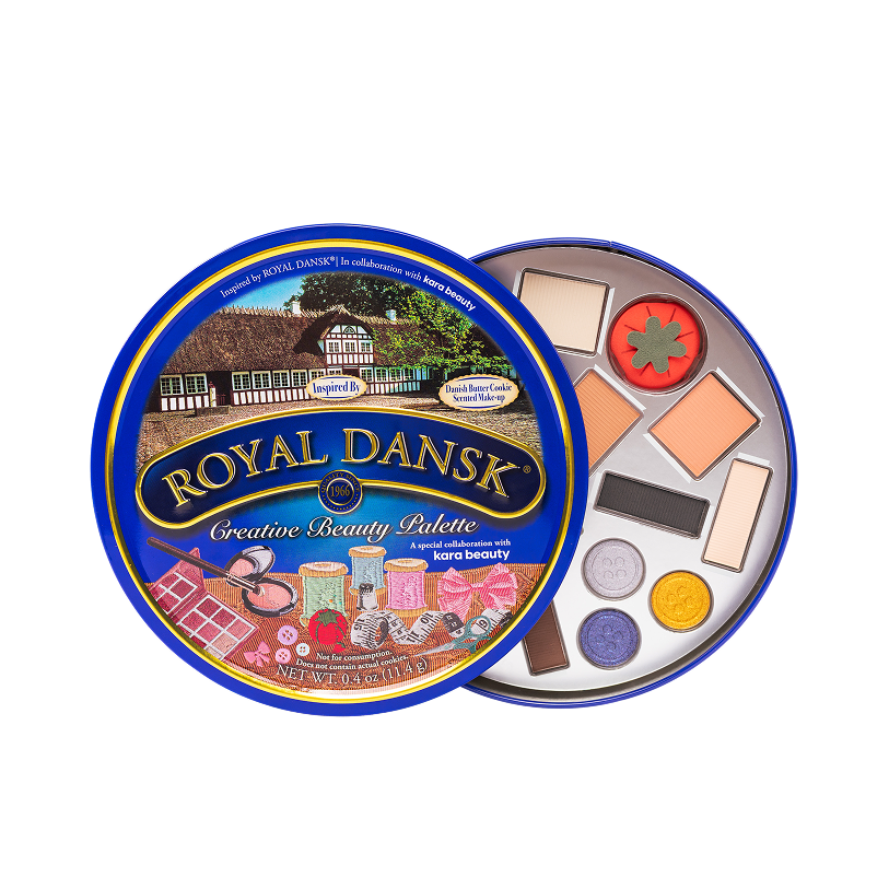 Royal Dansk® Cookie Tin Creative Beauty Palette – KARA BEAUTY