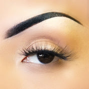 Style A61 Fabulashes 3d faux mink strip eyelashes on model