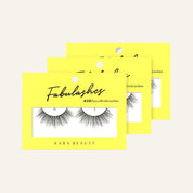 Style A3 3D Faux Mink Strip Eyelashes 3 pack