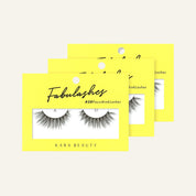Style A51 Fabulashes 3D faux mink strip eyelashes 3 pack