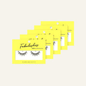 Style A54 Fabulashes 3D faux mink strip eyelashes 5 pack