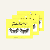 Style A55 Fabulashes 3D faux mink strip eyelashes 3 pack
