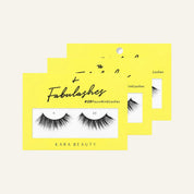 Style A63 Fabulashes 3D Faux Mink Strip Eyelashes 3 pack