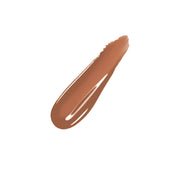 Hypnotic dark brown liquid lipstick swatch