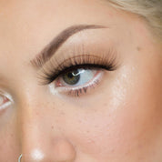 Style A9 Fabulashes 3D faux mink strip eyelashes on model