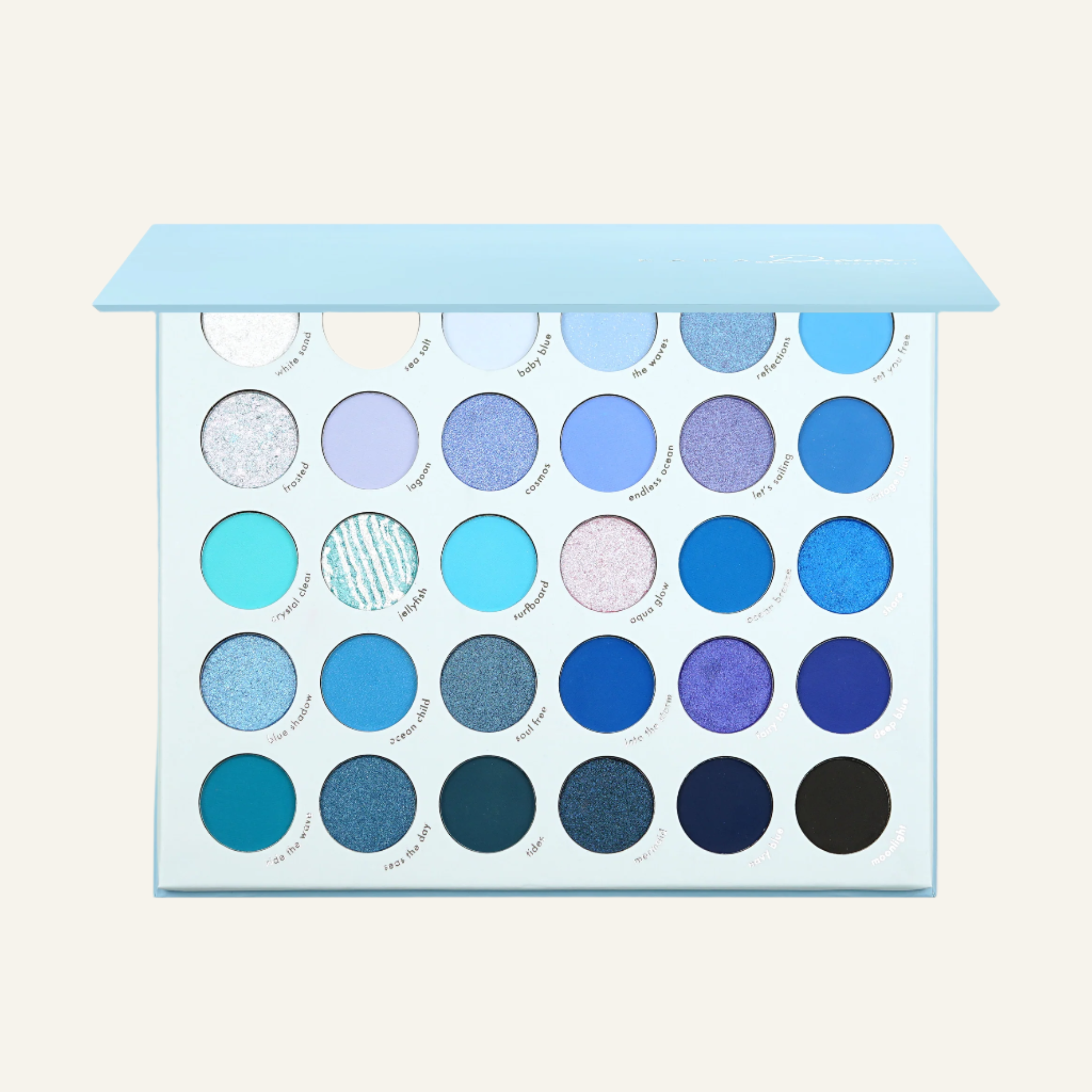 Blue eyeshadow hot sale palette