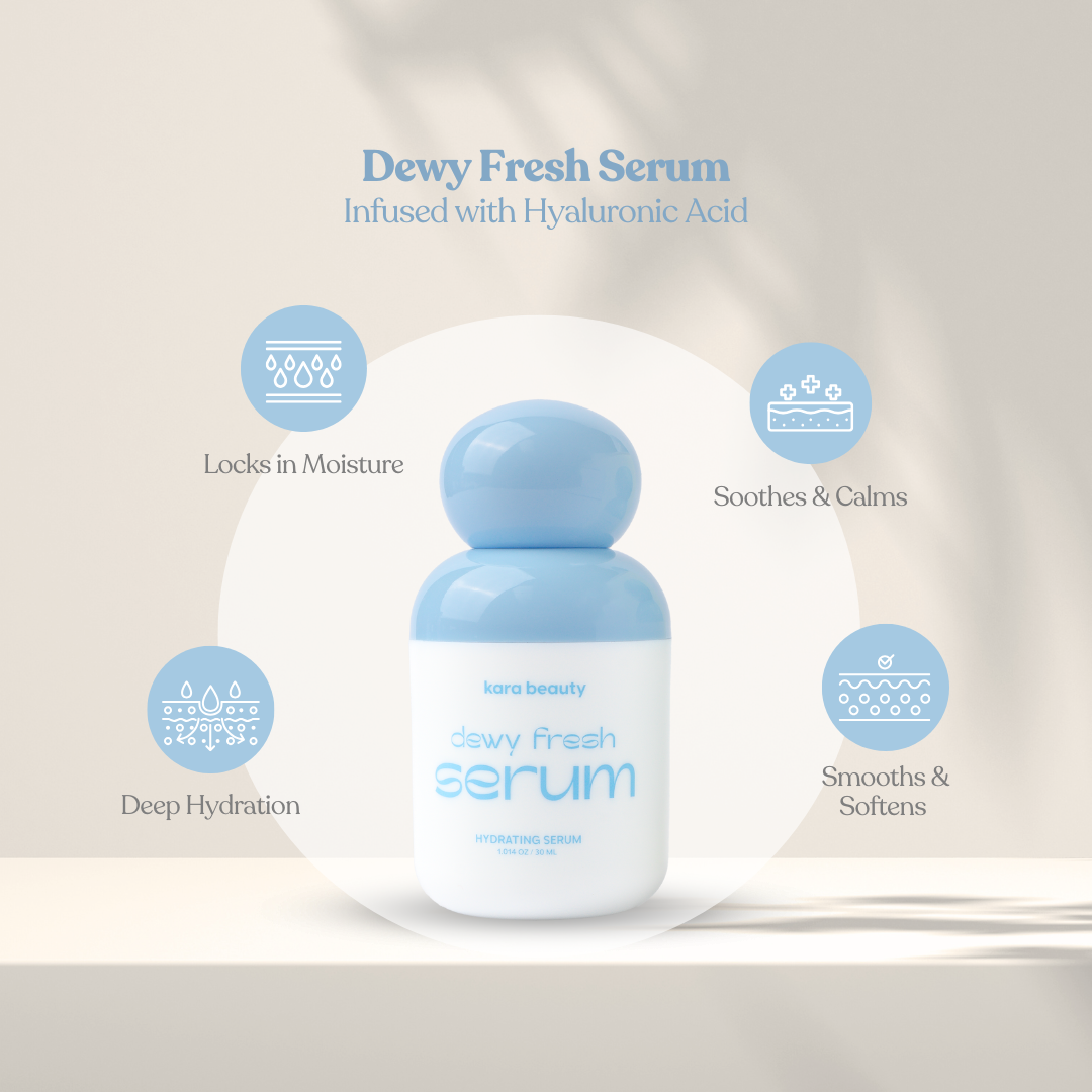 Essentials Serums Collection (4pcs Set) - DEWY FRESH, ABC VITAMIN, GREEN TOMATO, SNAIL SERUM