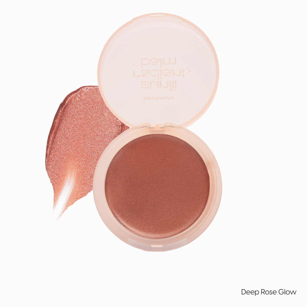 Sunlit Radiance Glow Balm, Highlight and bronze, blush cream