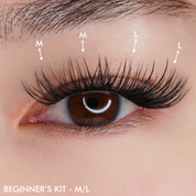 CLUSTERS Beginner's Kit Fabulashes (M/L)