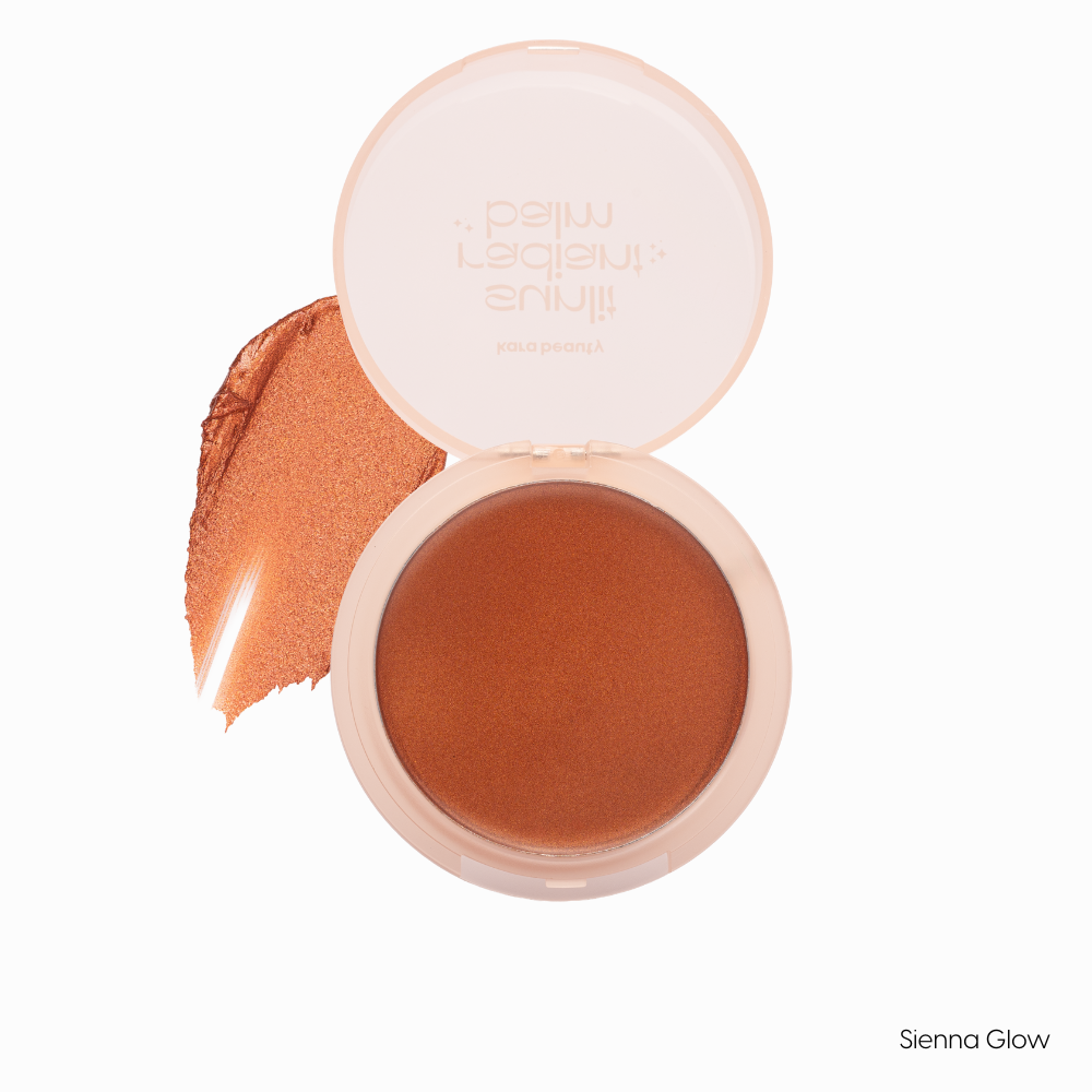 Sunlit Radiance Glow Balm, Highlight and bronze, blush cream
