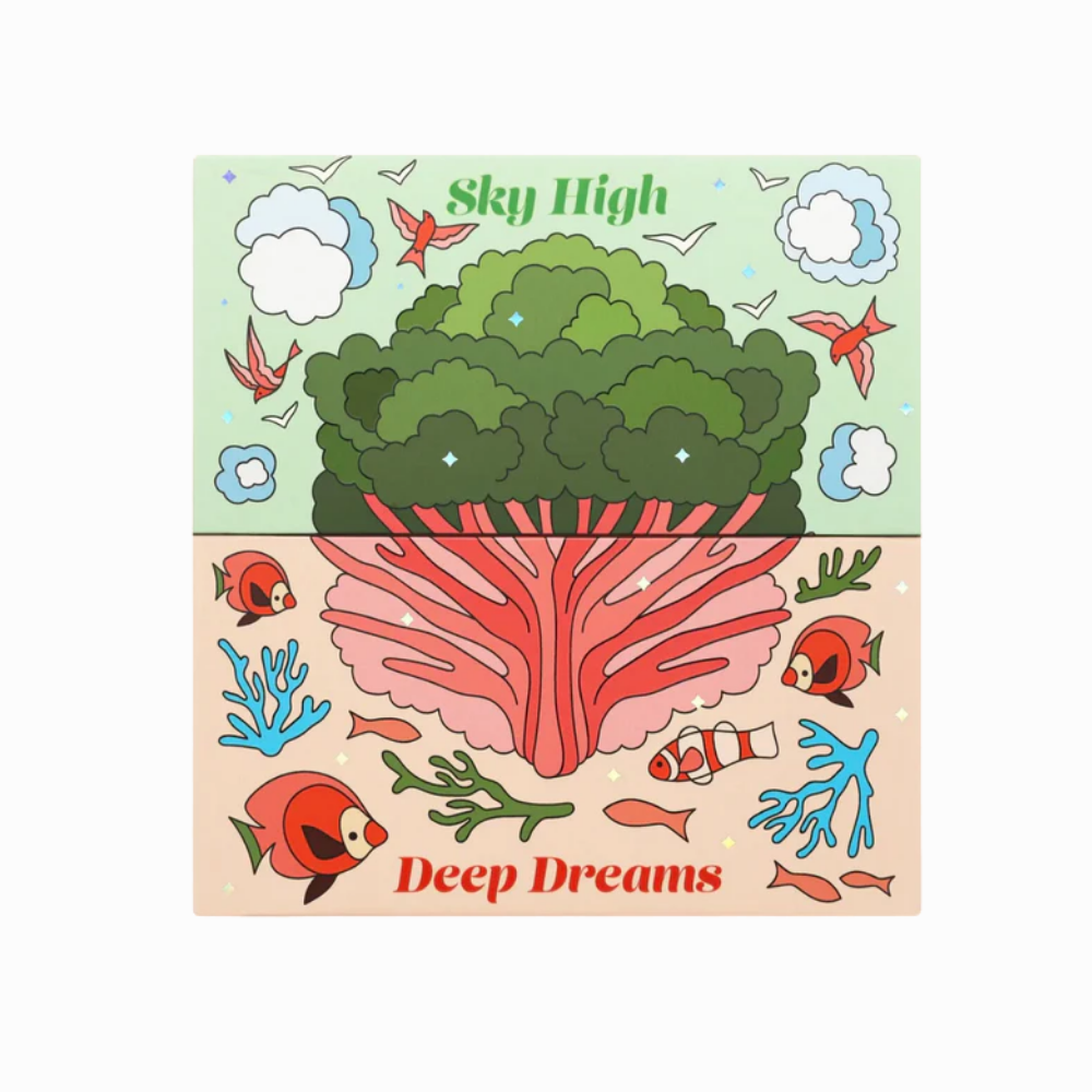 SKY HIGH, DEEP DREAMS SHADOW, Blush & Highlight Palette