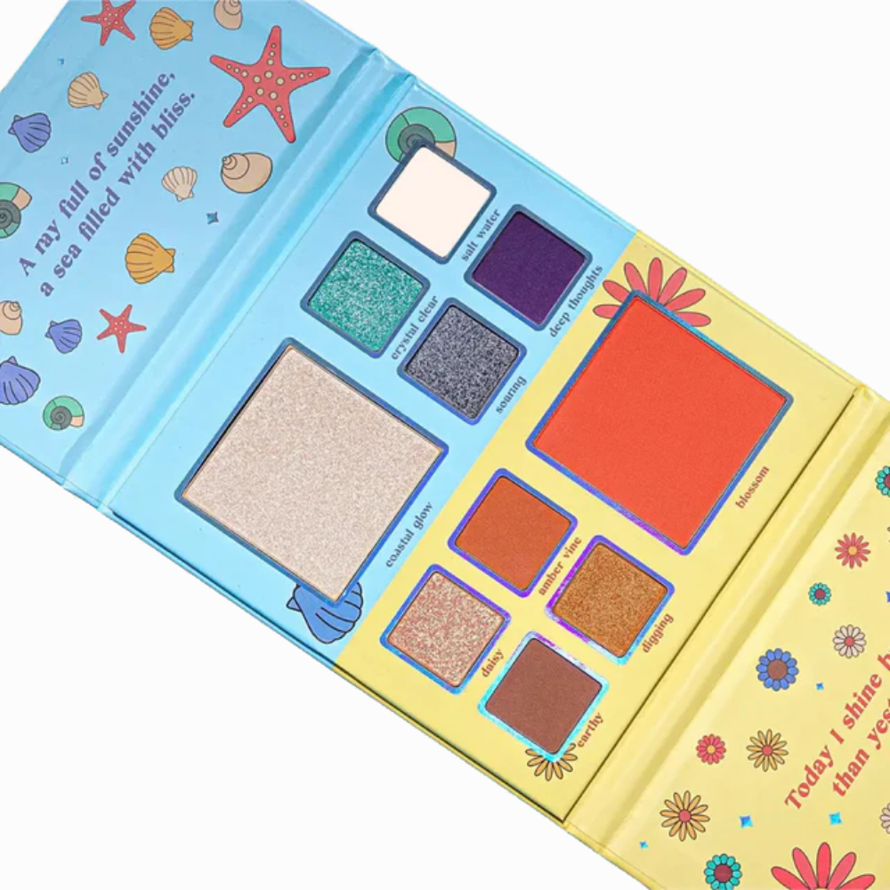 SEA ME SHINE Shadow, Blush & Highlight Palette