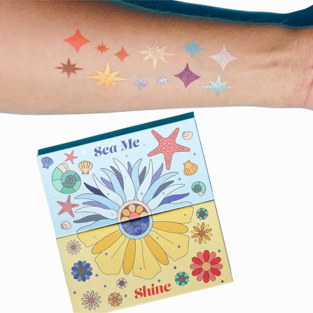 SEA ME SHINE Shadow, Blush & Highlight Palette