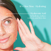 It's Glow Time Glitter Hydrogel Mask