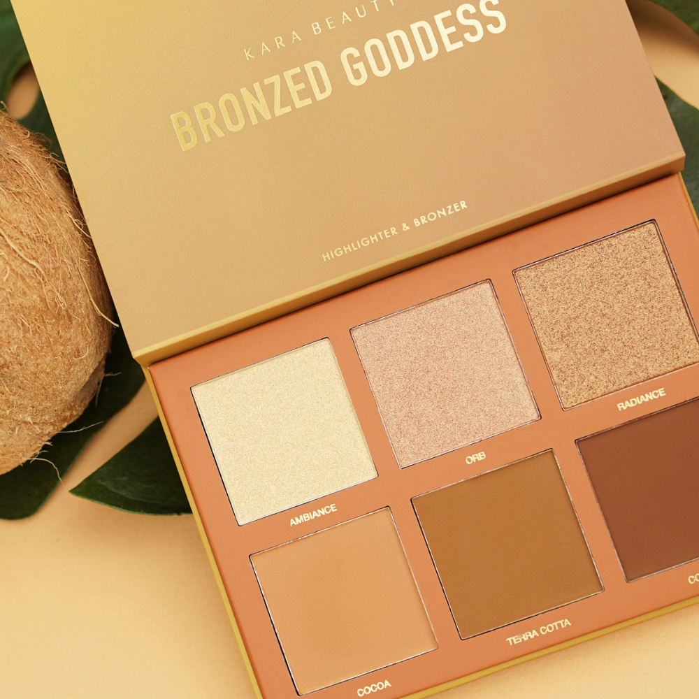 BRONZED GODDESS Bronzer & Highlight Palette