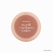 Sunlit Radiance Glow Balm, Highlight and bronze, blush cream