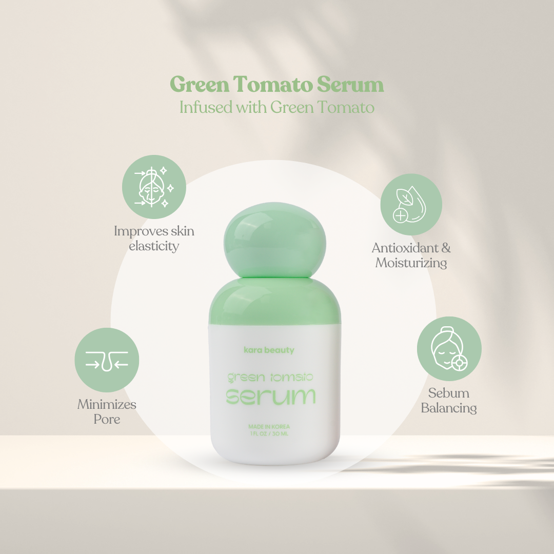 Essentials Serums Collection (4pcs Set) - DEWY FRESH, ABC VITAMIN, GREEN TOMATO, SNAIL SERUM