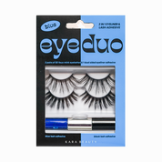 EYE DUO 2 Pairs of Lashes &  2-in-1 Color Eyeliner & Lash Adhesive - Blue