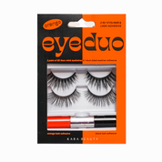 EYE DUO 2 Pairs of Lashes &  2-in-1 Color Eyeliner & Lash Adhesive - Orange