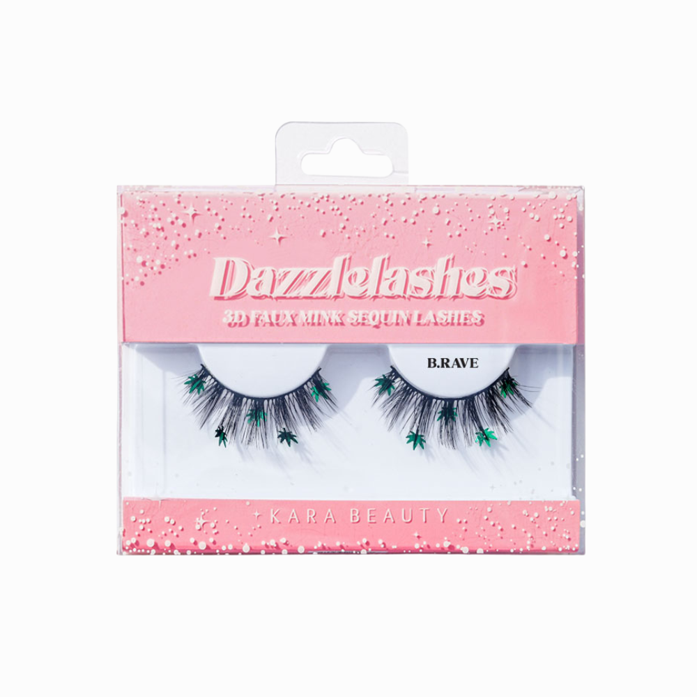DAZZLELASHES 3D Faux Mink Sequin Lashes
