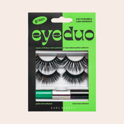 EYE DUO 2 Pairs of Lashes &  2-in-1 Color Eyeliner & Lash Adhesive - Green