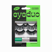 EYE DUO 2 Pairs of Lashes &  2-in-1 Color Eyeliner & Lash Adhesive - Green