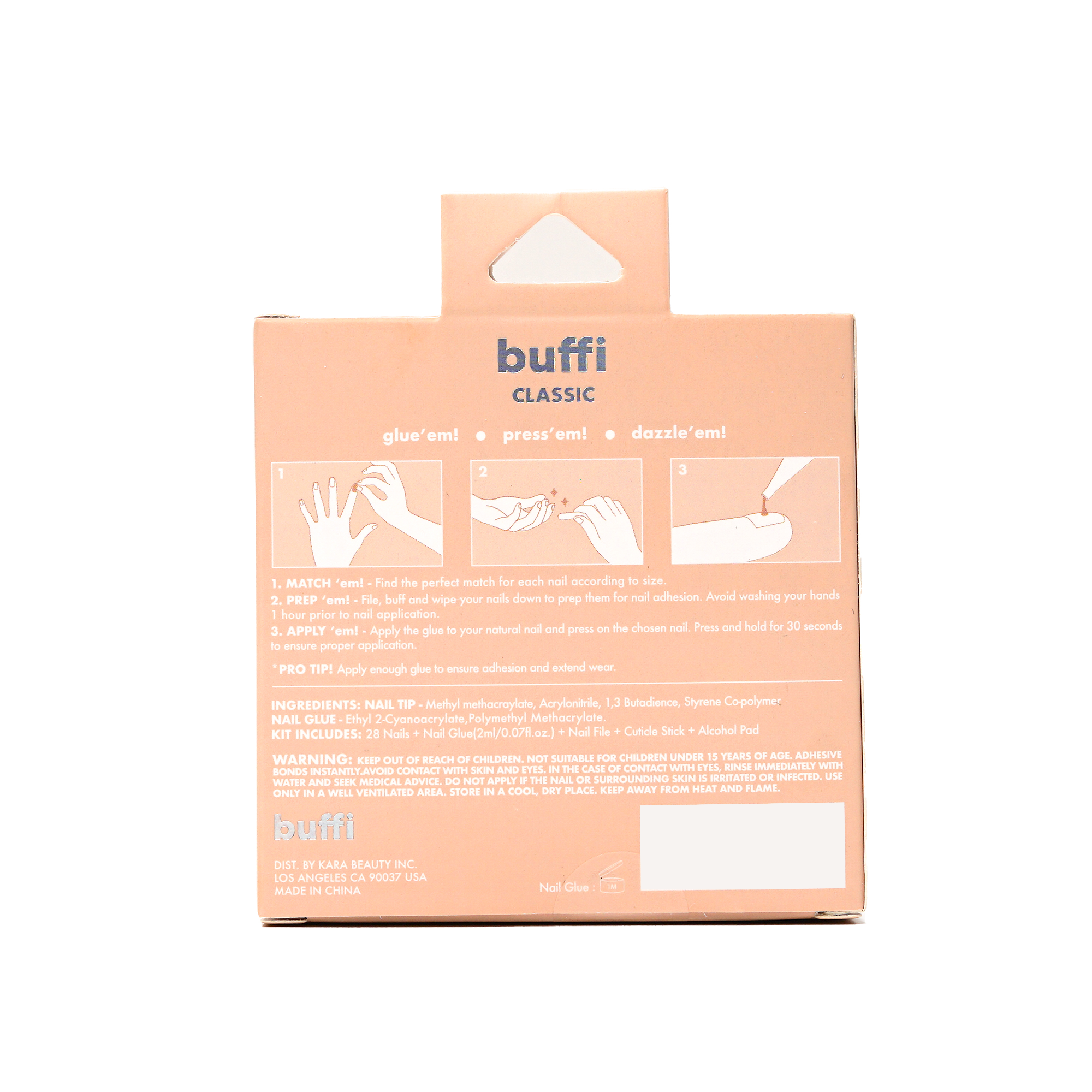 SUGAR TIPS Buffi Press On Nails