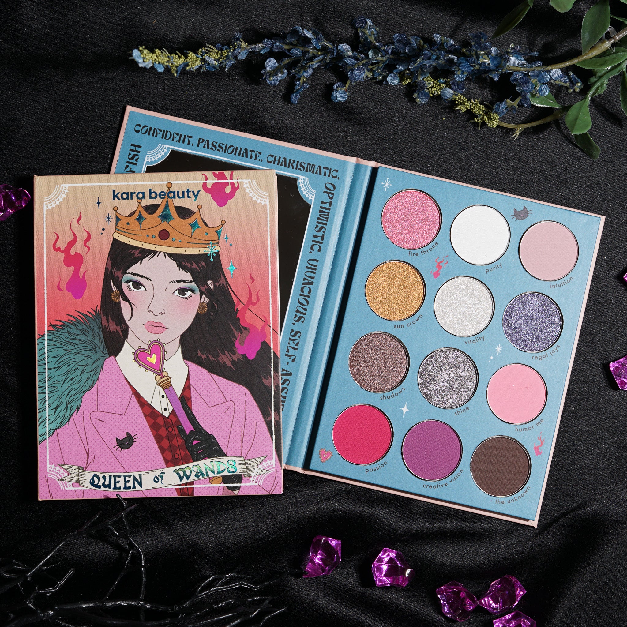 'Queen of Wands' Creative Eye Palette