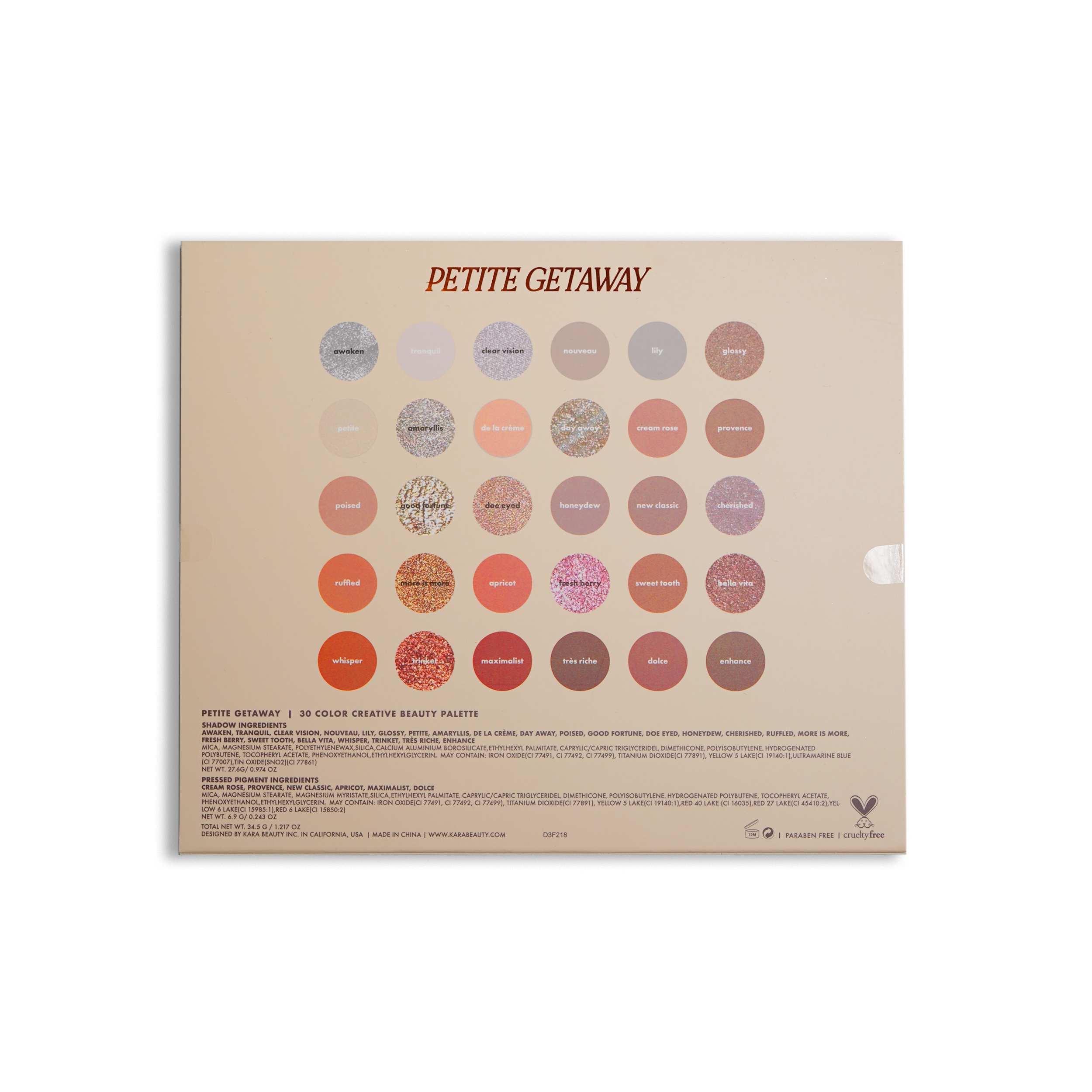PETITE GETAWAY CREATIVE BEAUTY PALETTE
