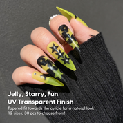 LIME JELLO Buffi Press On Nails