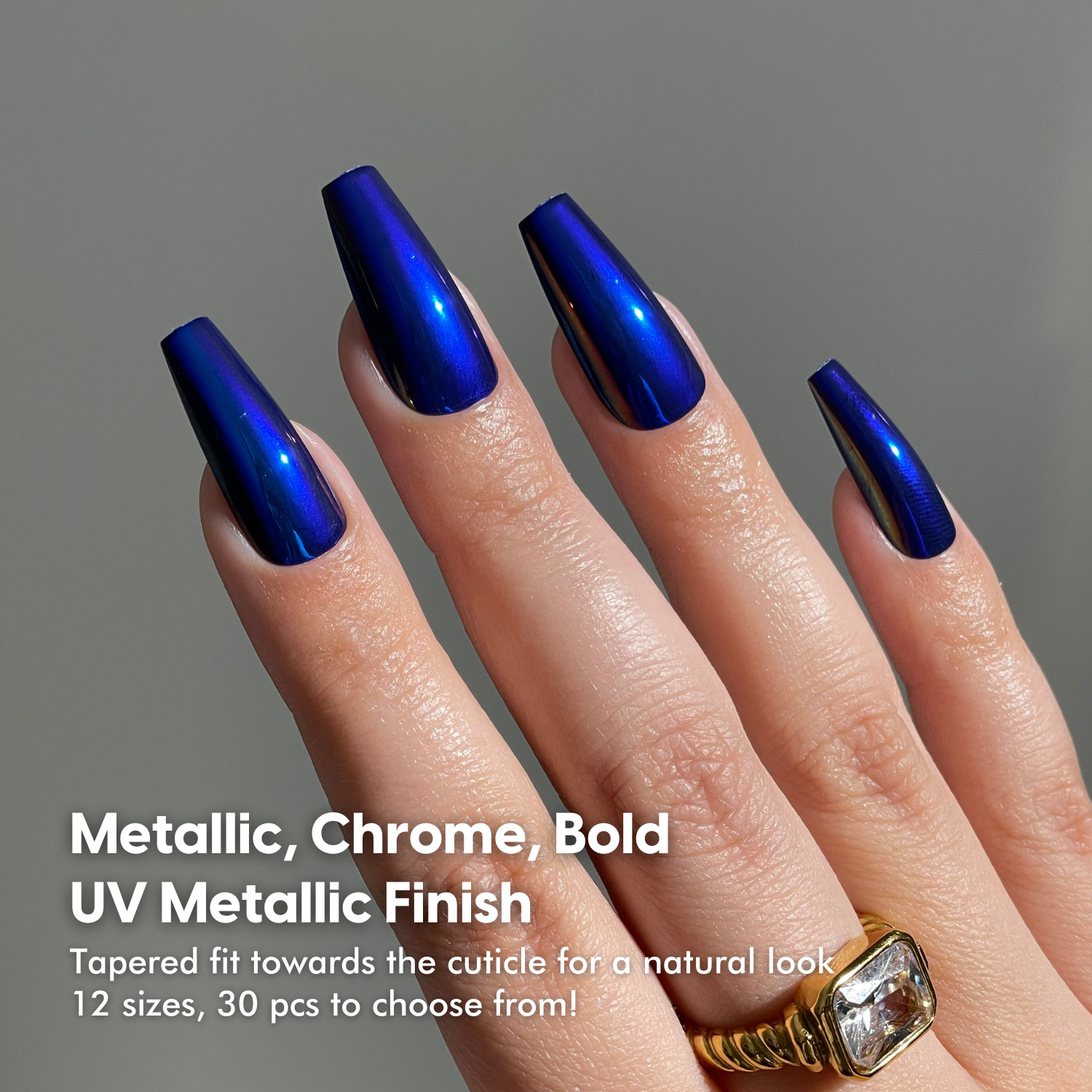 HEAVY METAL Buffi Press On Nails