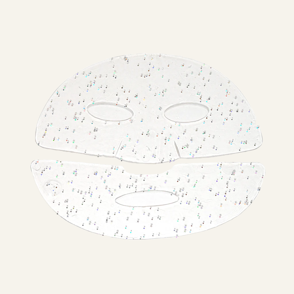 It's Glow Time Glitter Hydrogel Mask