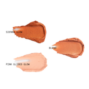Sunlit Radiance Glow Balm, Highlight and bronze, blush cream