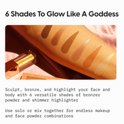 BRONZED GODDESS Bronzer & Highlight Palette