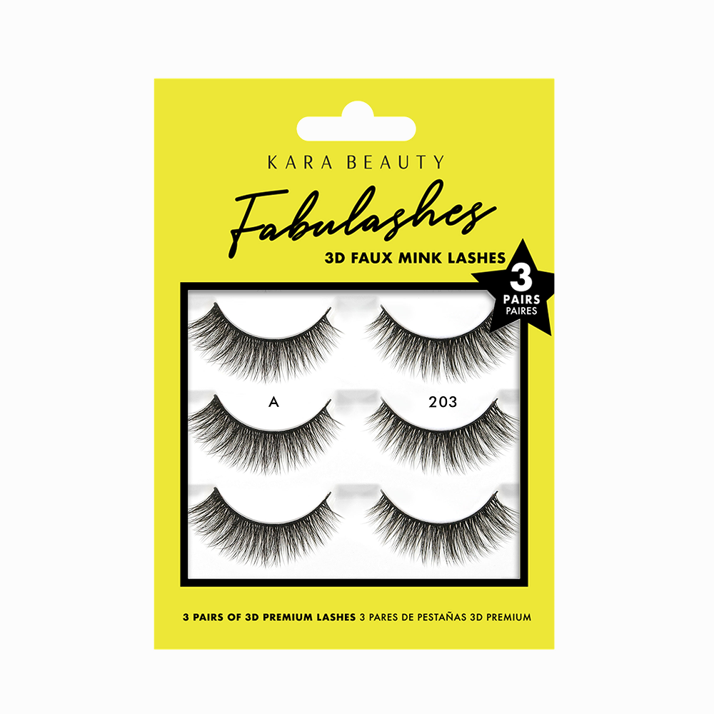 Fabulashes 3D Faux Mink False Eyelashes Style KA3203