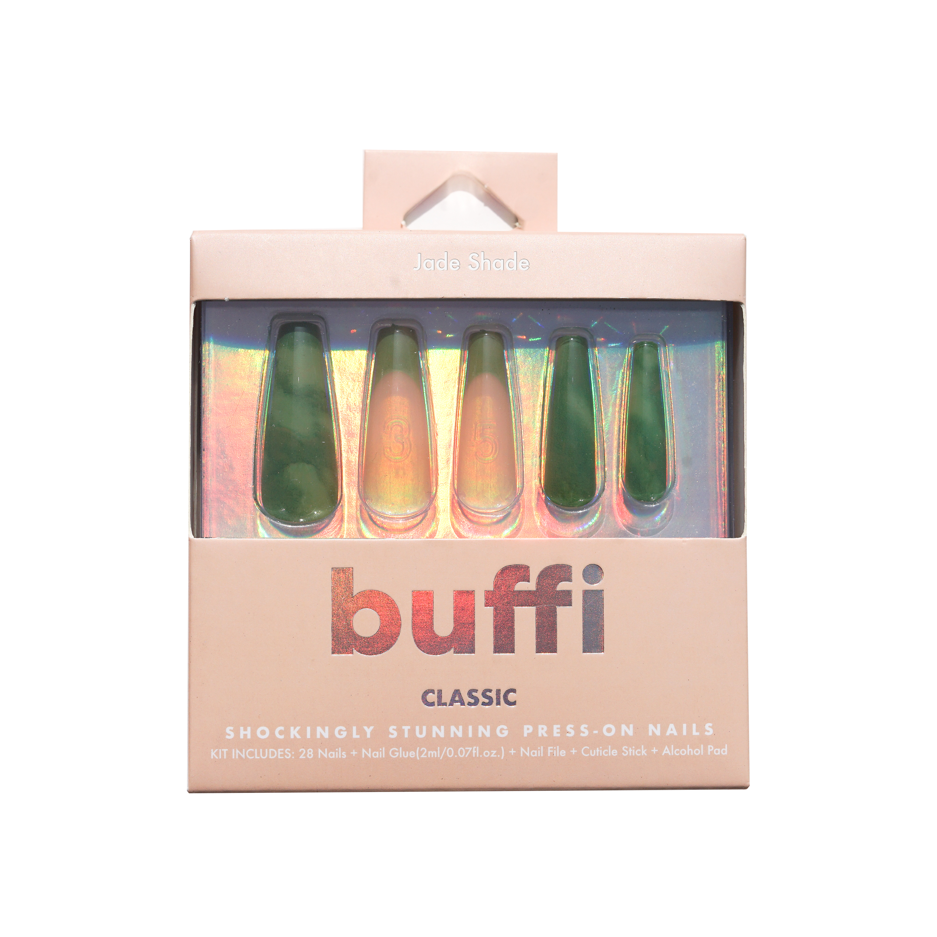 JADE SHADE Buffi Press On Nails