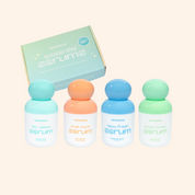 Essentials Serums Collection (4pcs Set) - DEWY FRESH, ABC VITAMIN, GREEN TOMATO, SNAIL SERUM