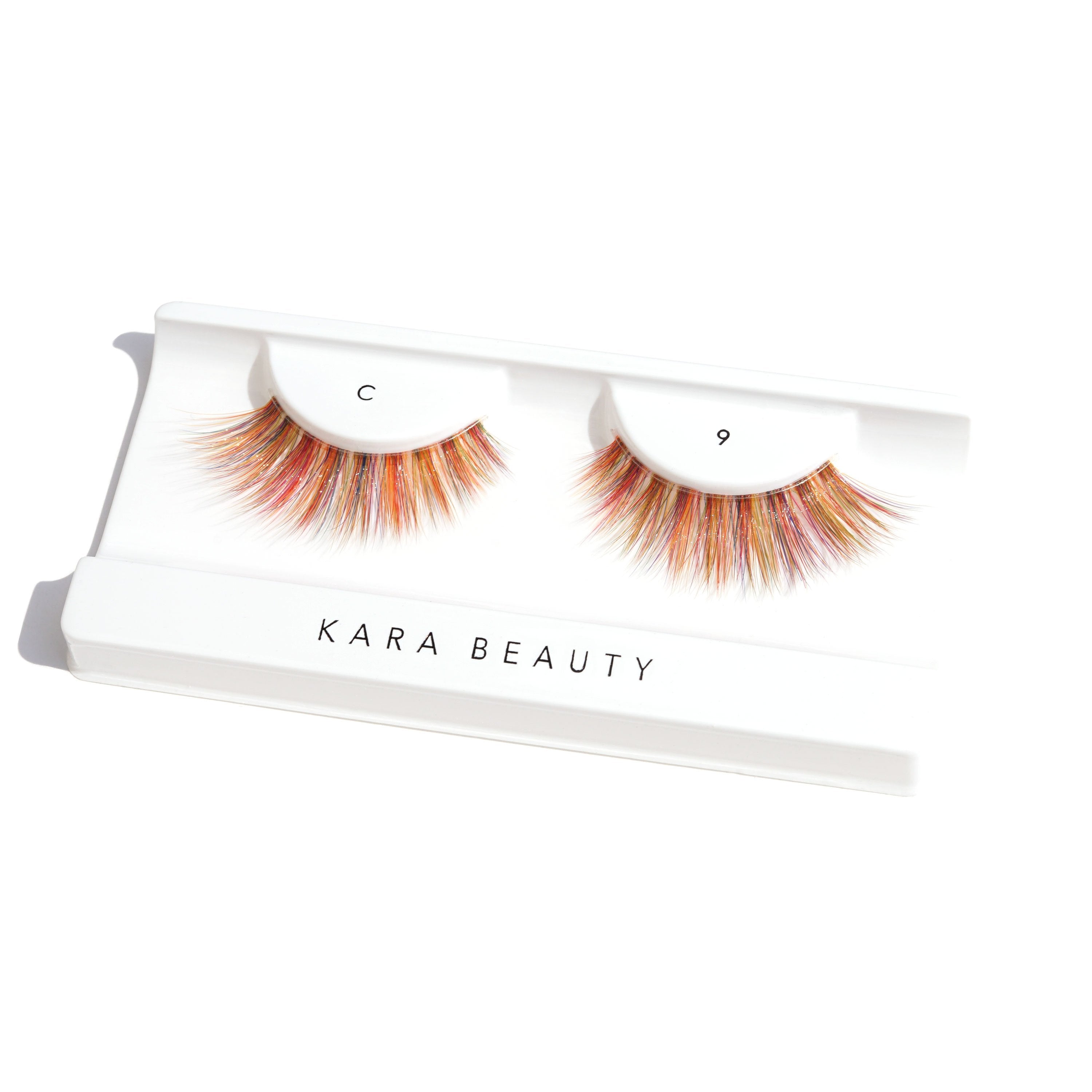 Multi-color 3D faux mink eyelashes