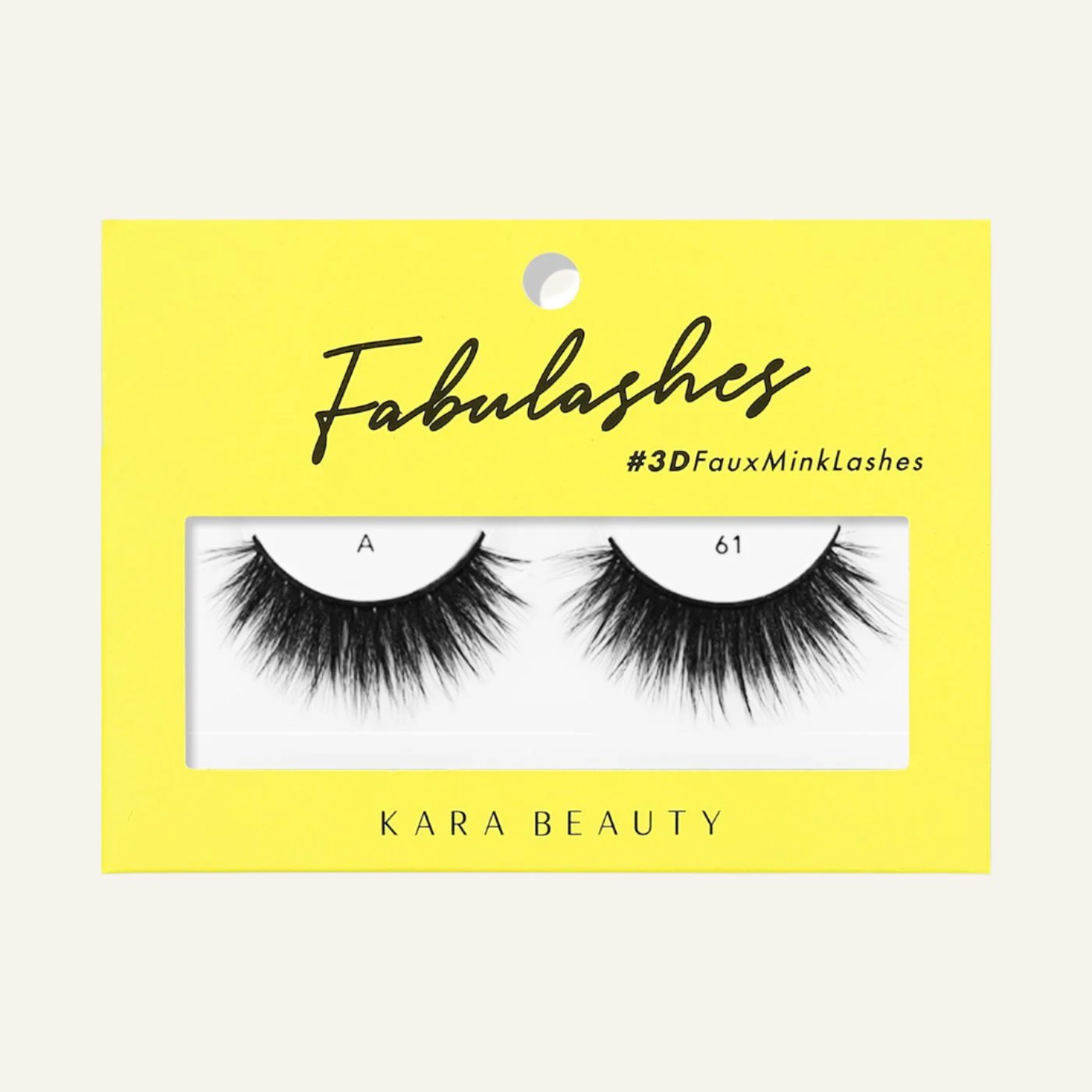 Style A61 Fabulashes 3d Faux Mink Strip Eyelashes 