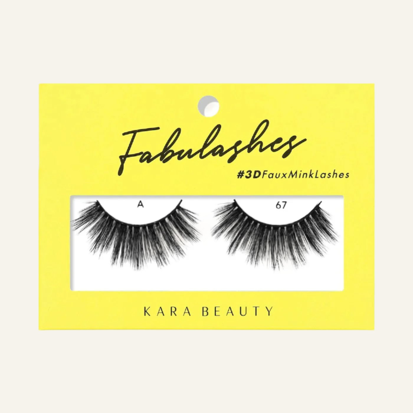Style A67 Fabulashes 3D Faux Mink Strip Eyelashes