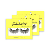 Style A10 Fabulashes 3D faux mink strip eyelashes 3 pack