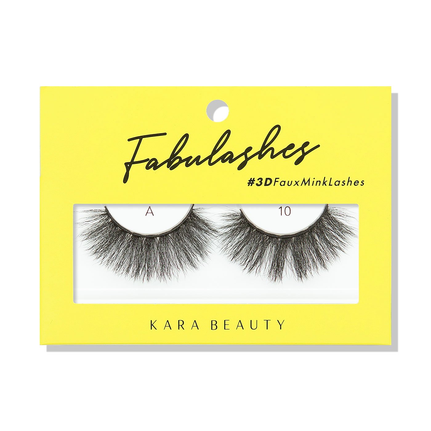Style A10 Fabulashes 3D faux mink strip eyelashes