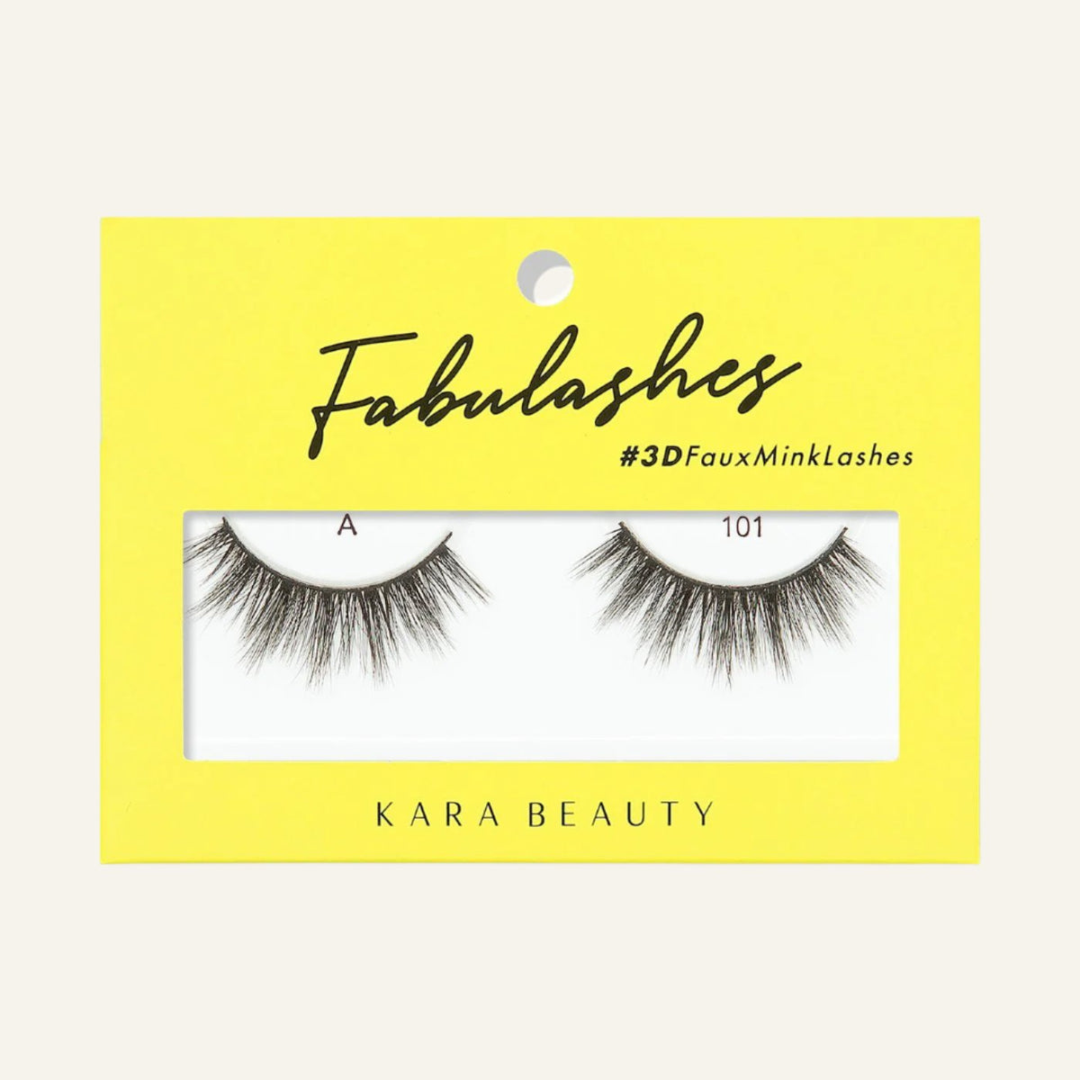 A101 Fabulashes 3d Faux Mink Lashes Kara Beauty 3824