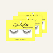 Style A102 Fabulashes 3D Faux Mink Strip Eyelashes 3 pack
