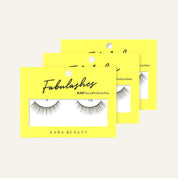 Style A104 Fabulashes 3D Faux Mink Strip Eyelashes 3 pack