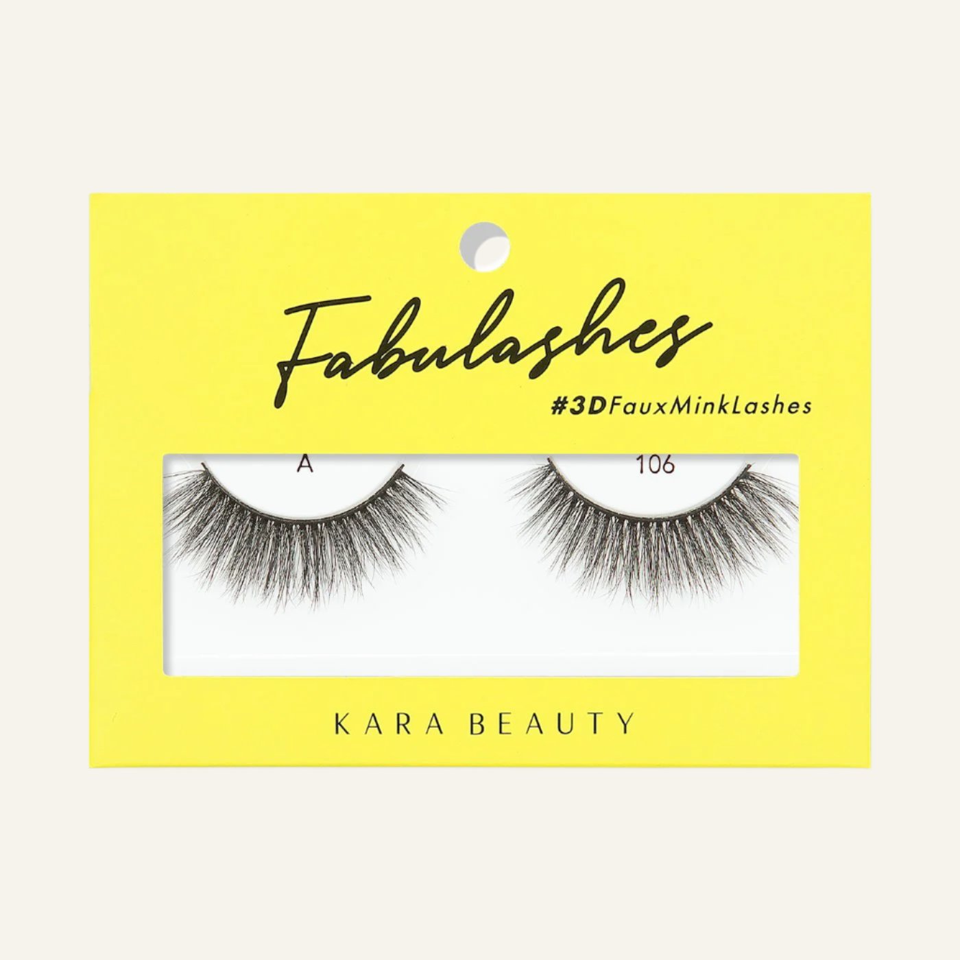 Style A106 Fabulashes 3D Faux Mink Strip Eyelashes