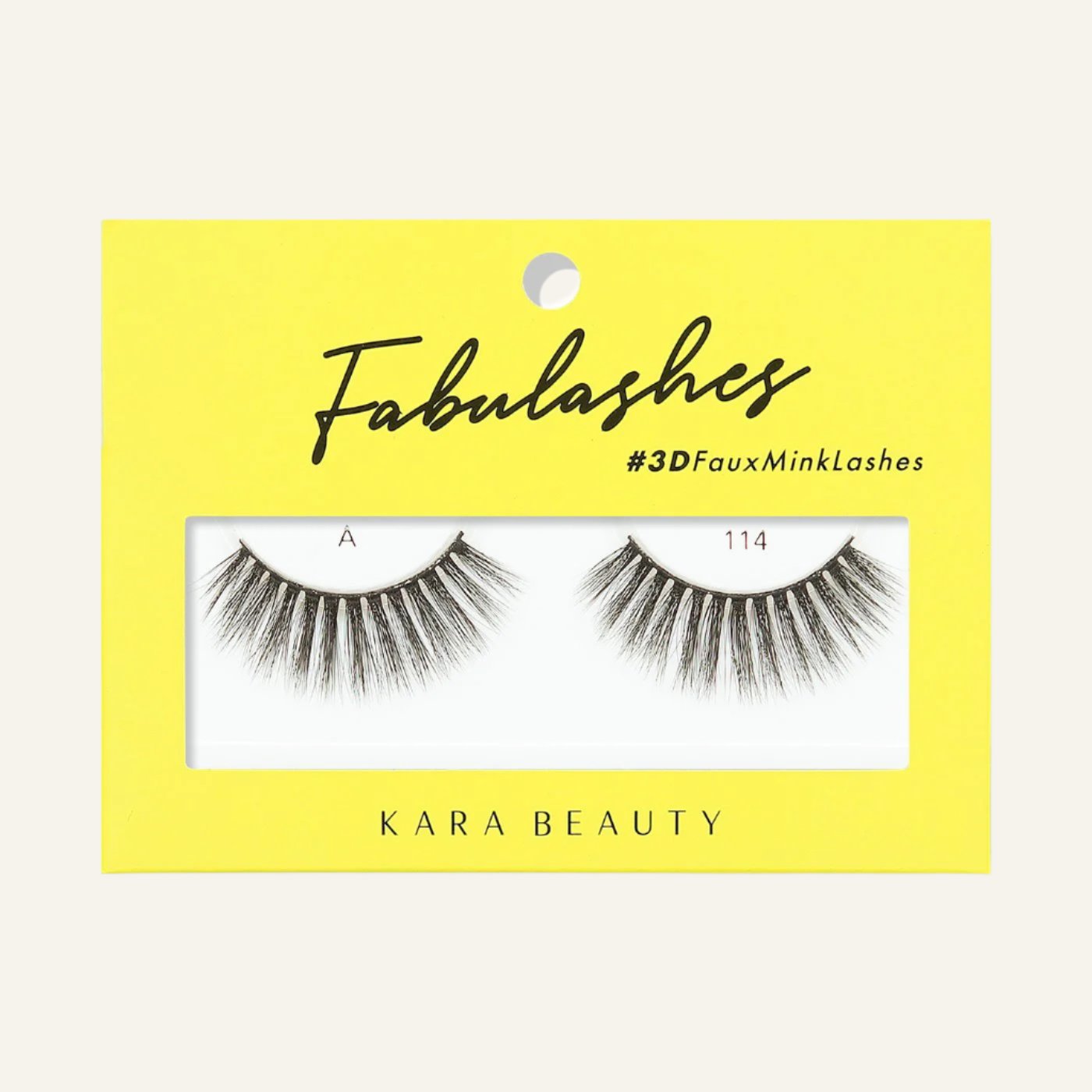 Style A114 Fabulashes 3D Faux Mink Strip Eyelashes