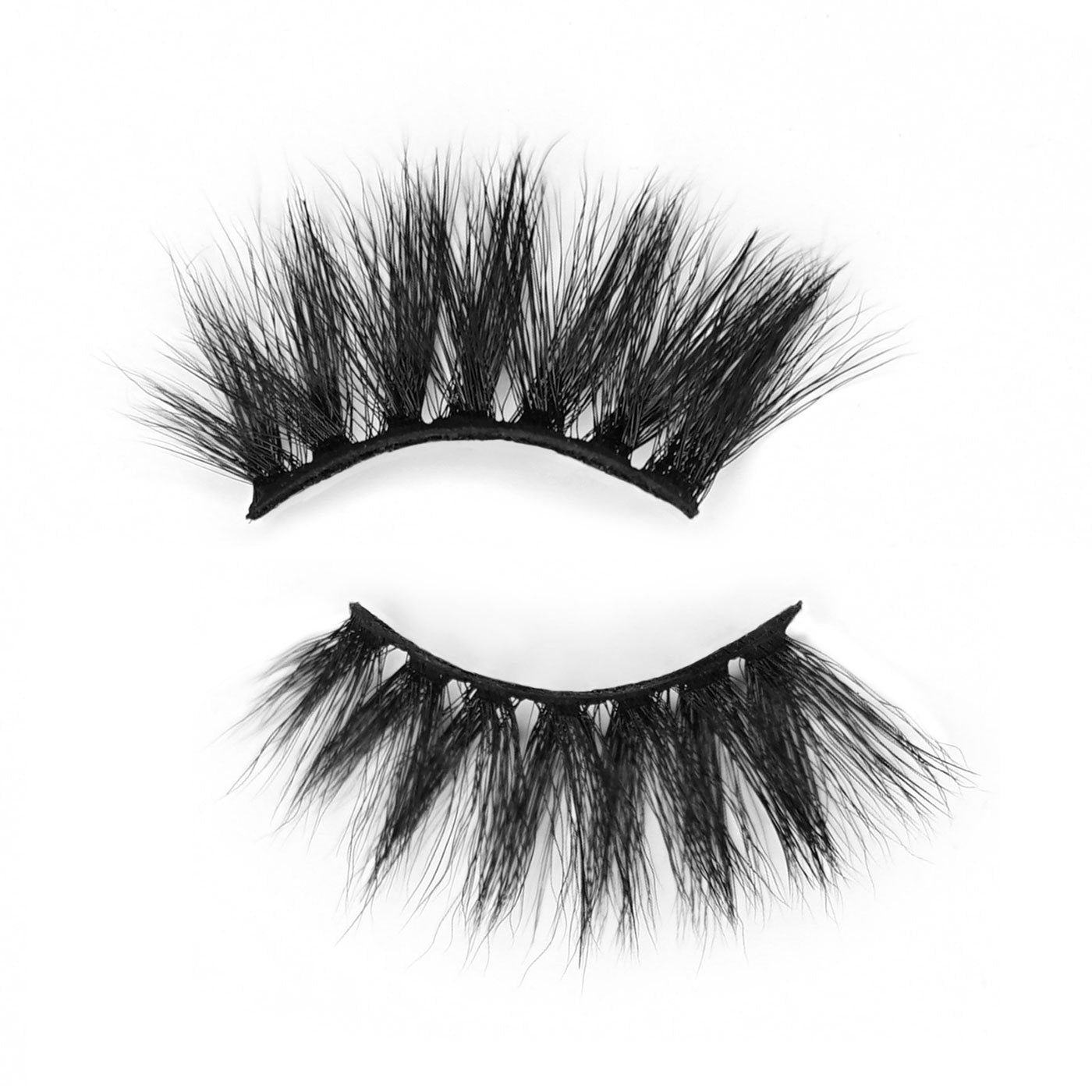 Style A12 Fabulashes 3D faux mink strip eyelashes outside of tray