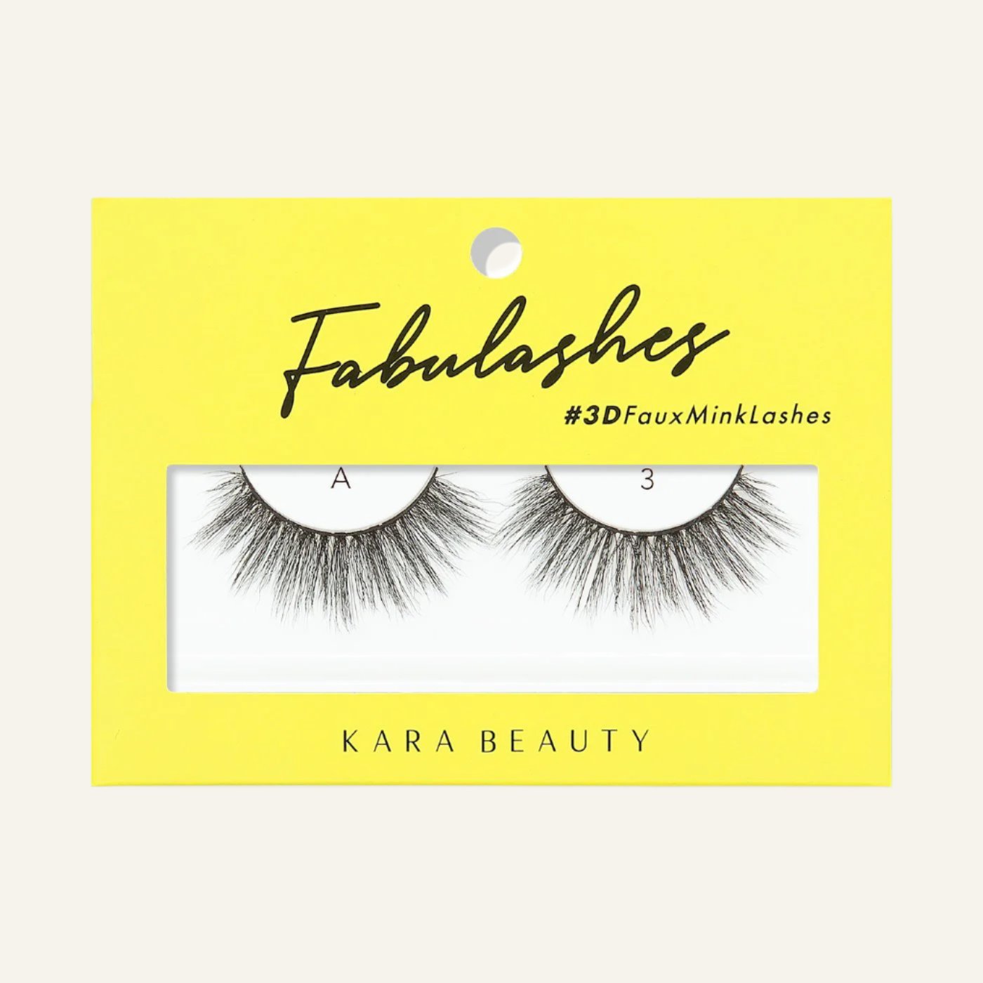 Style A3 3D Faux Mink Strip Eyelashes